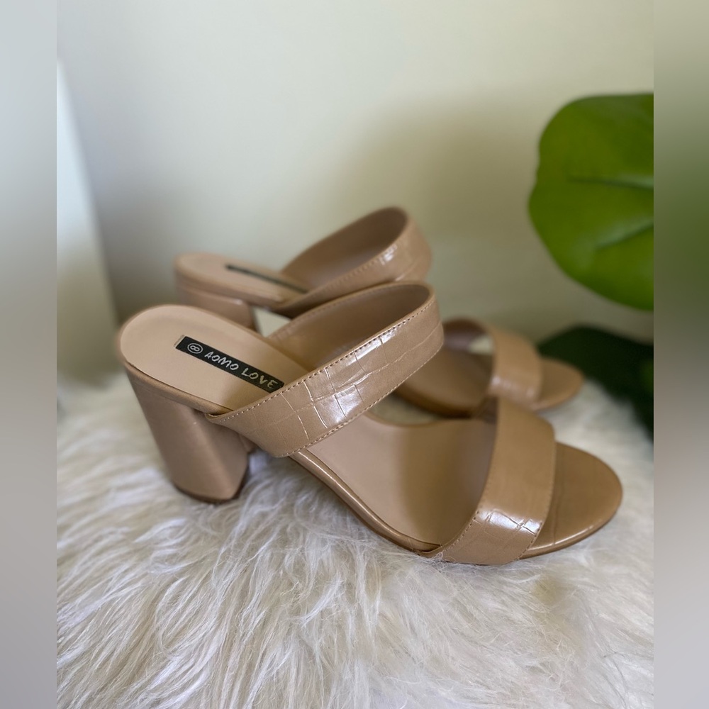 Tan Sandal Heels